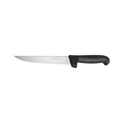K2963 6" boning,black handle, 17cm blade