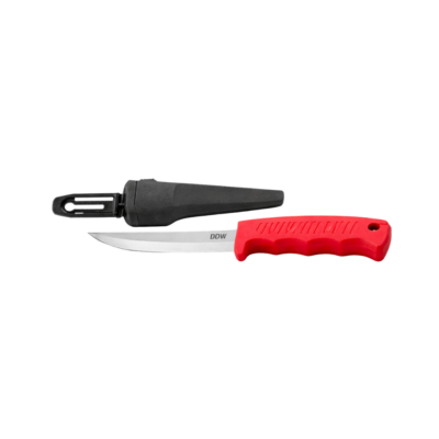 K2073 Red handle with hard sheath