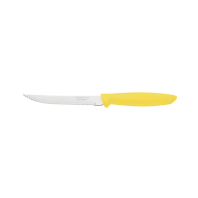 23410855 - 5" (13cm) Steak Knife Yellow. Loose knife