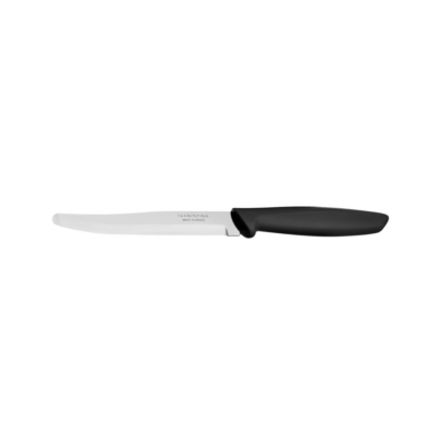 23440805 Tramontina 5"(13cm) Utility/Fruit Knife Round (Smooth Blade) Black. Loose Knife