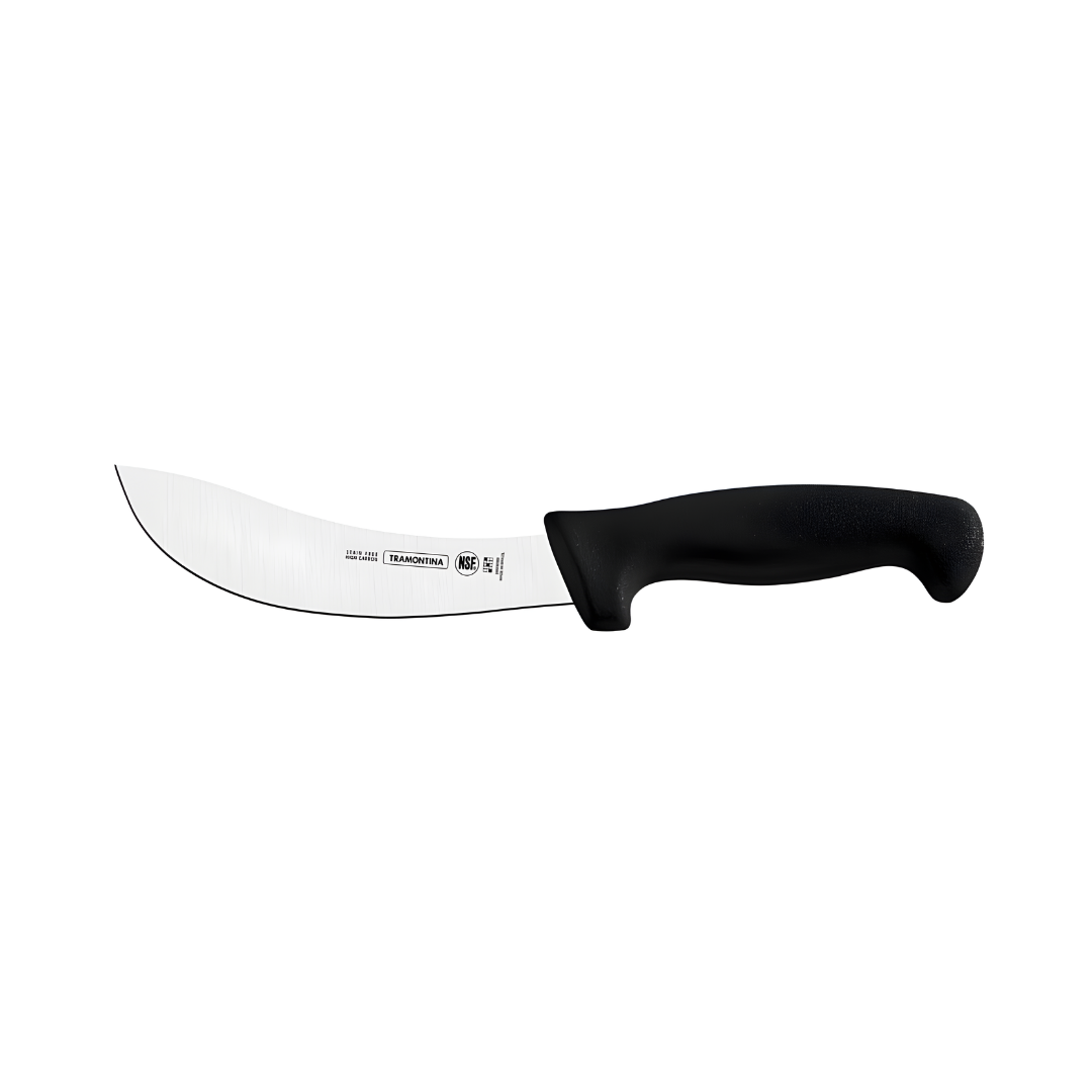24606006 Tramontina 6" (15cm) Skinning Bloodshed Knife, Black